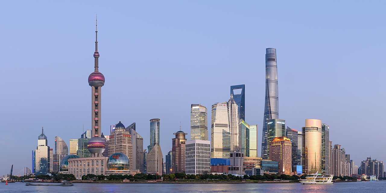 Skyline von Shanghai